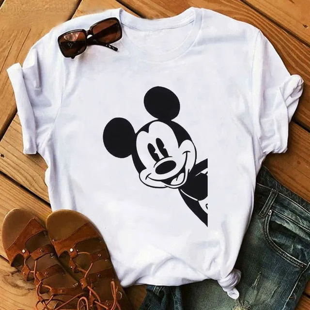 Hot Sale Summer Trend Style Cute Print Clothes Casual Vintage Shirt Chiffon Loose Women Blouses 2019 Print Fashion Women Tops