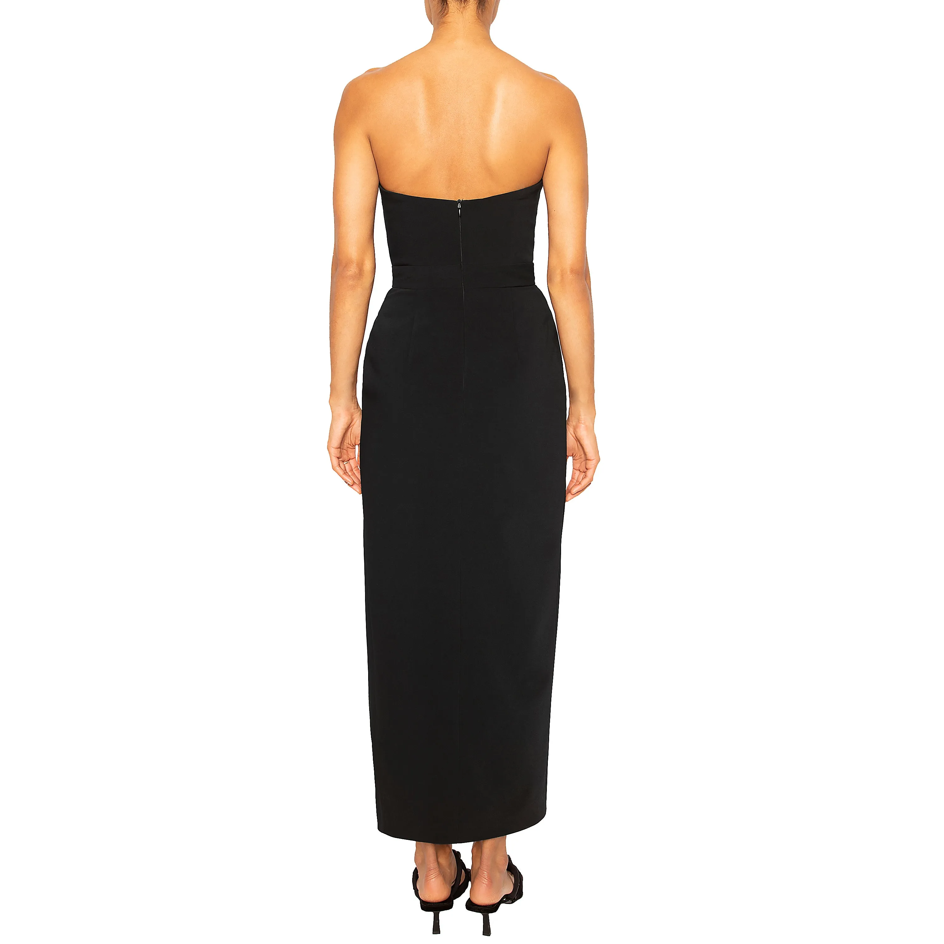 IMAN | Strapless Ankle Length Dress