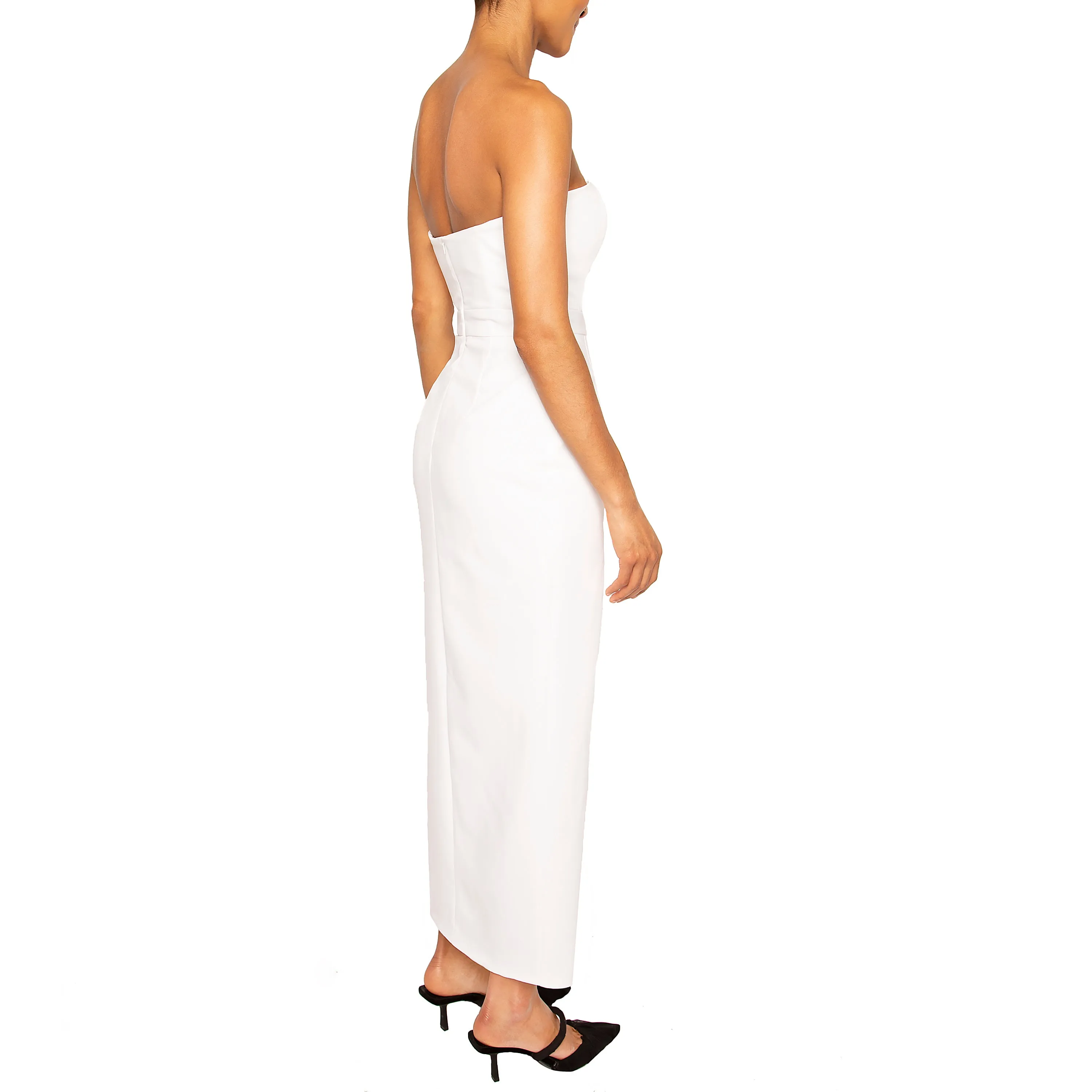 IMAN | Strapless Ankle Length Dress