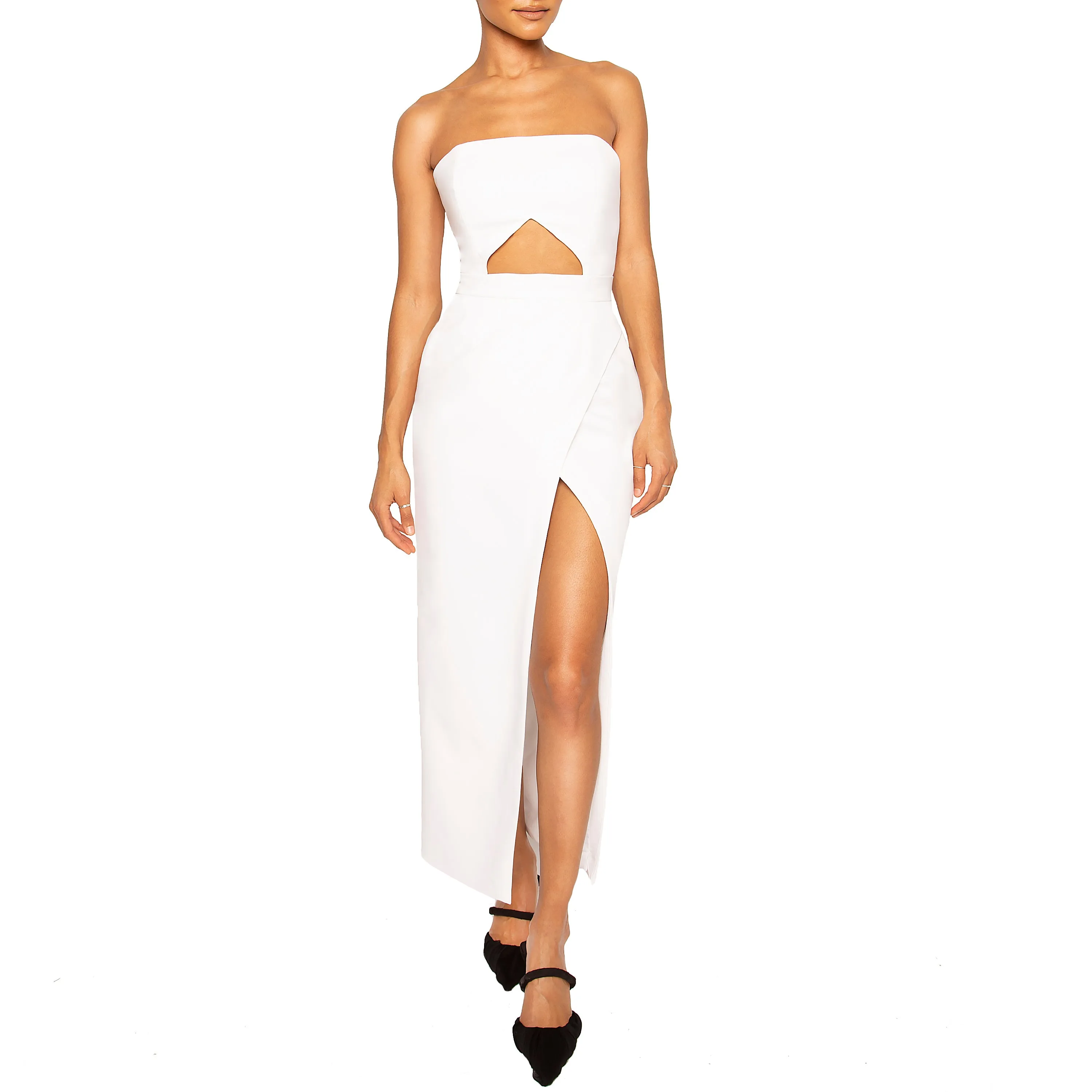 IMAN | Strapless Ankle Length Dress
