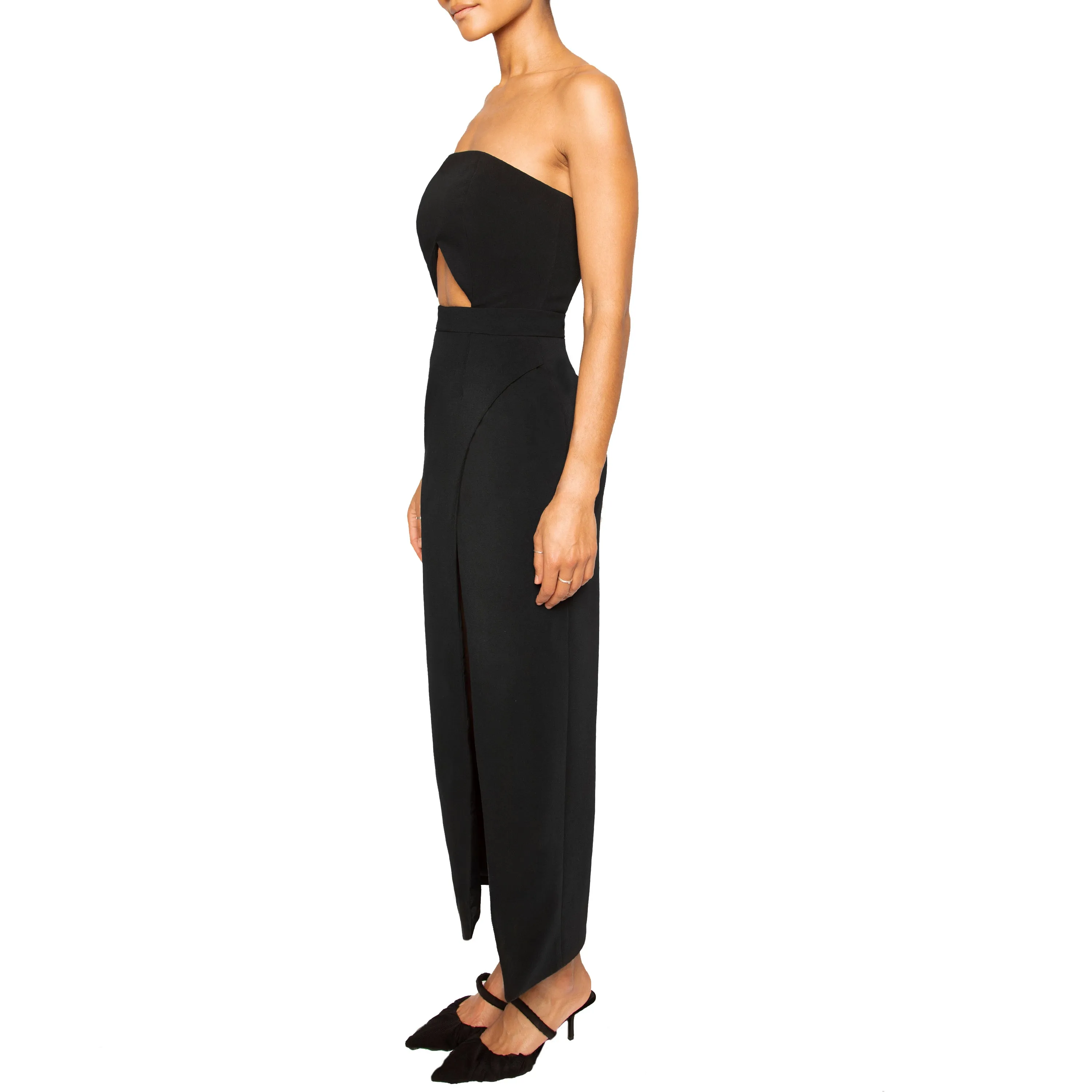 IMAN | Strapless Ankle Length Dress