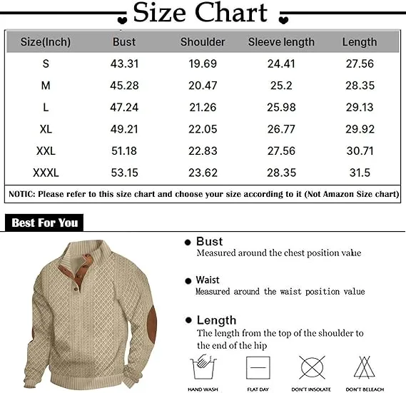 Jack | Casual Stand-Up Collar Jacquard Knit Pullover Sweatshirt