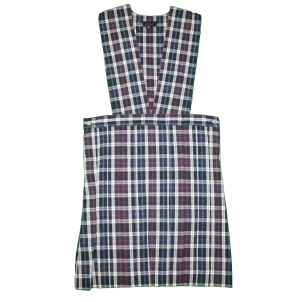 Jumper Plaid #285 V-Neck Knife Pleat