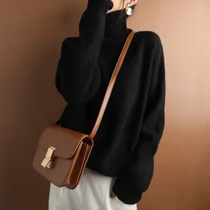 Jumper with turtleneck