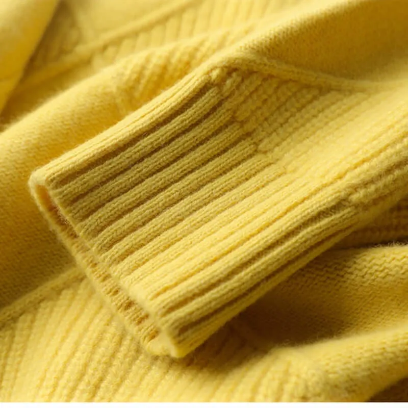Jumper with turtleneck