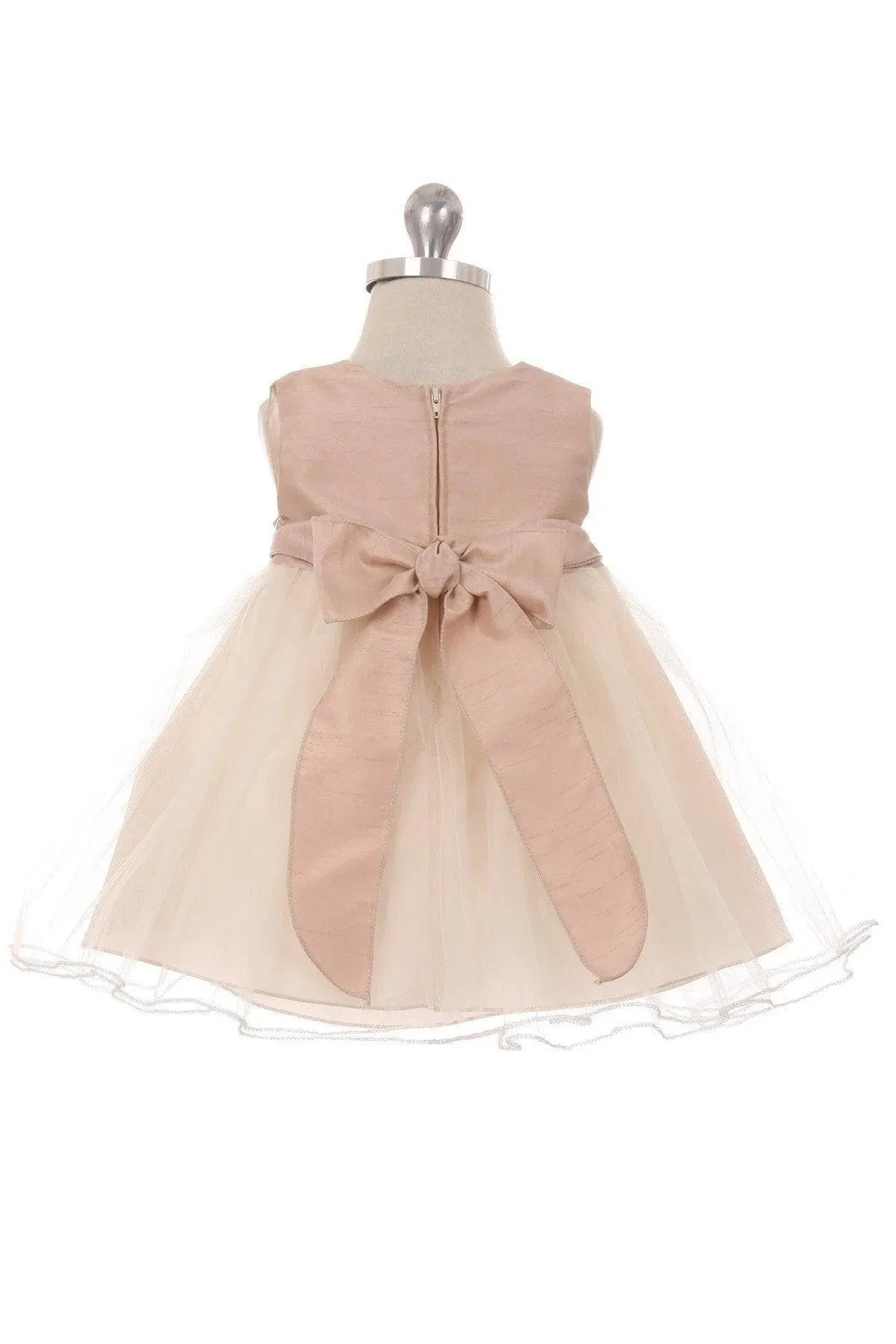Kids Dream Baby Girl Dress - Vintage Rose KD428