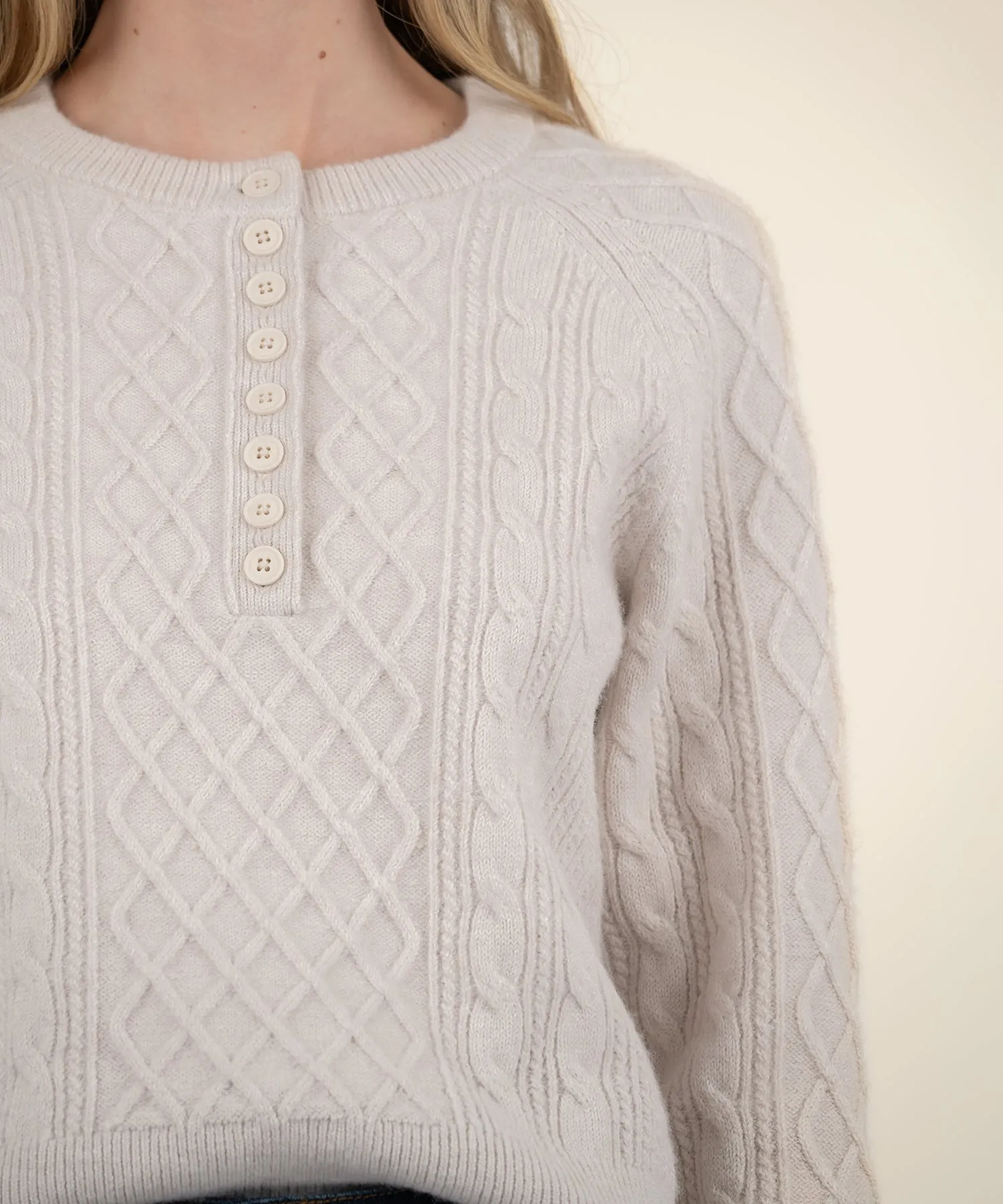 Lacey Henley Sweater - FINAL SALE