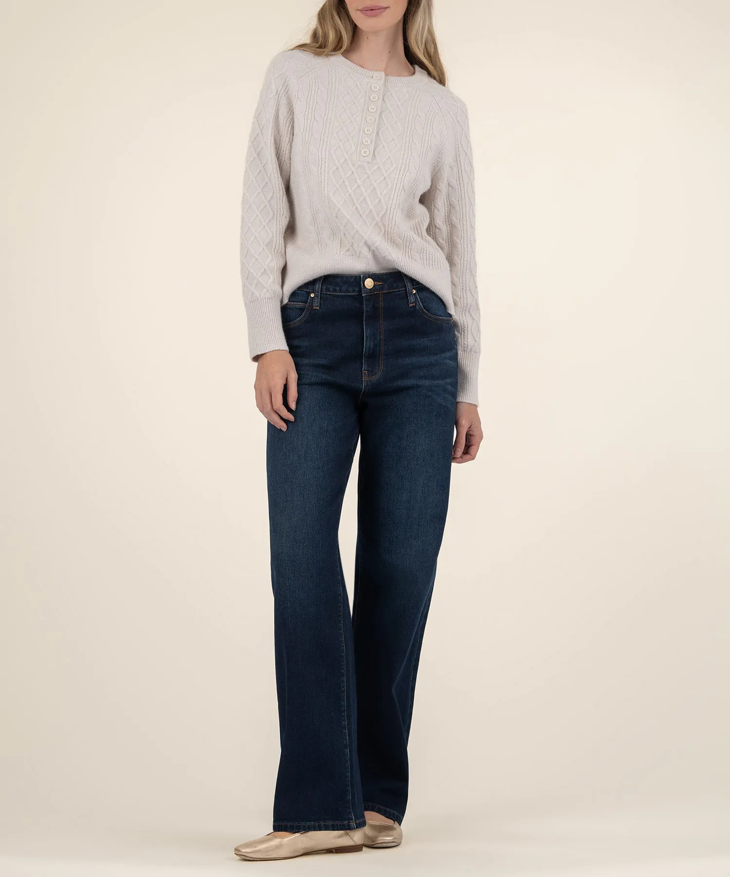 Lacey Henley Sweater - FINAL SALE
