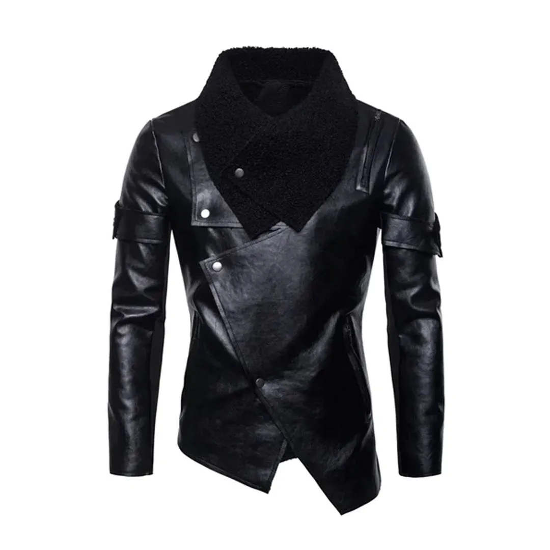 Men's Fashion Coat Style Motorcycle Jacket