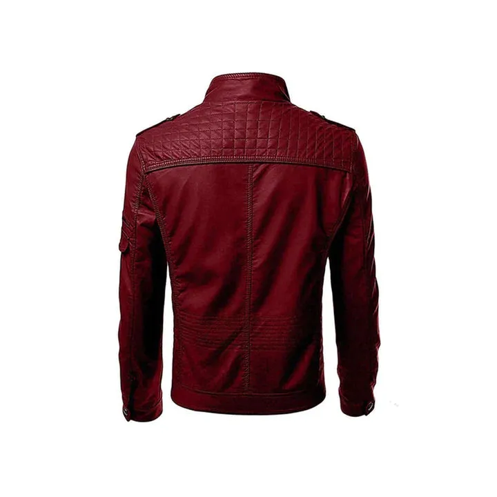 Mens Motorcycle Original Leather Jacket