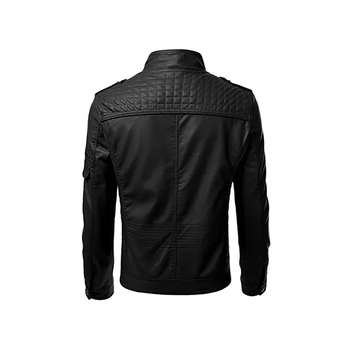 Mens Motorcycle Original Leather Jacket