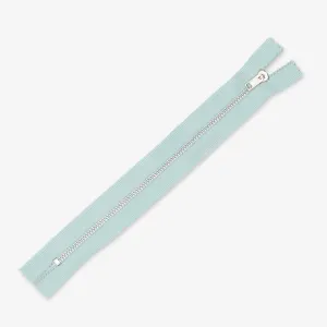 Metal Trouser Zips Tea/Duck Egg - 20cm
