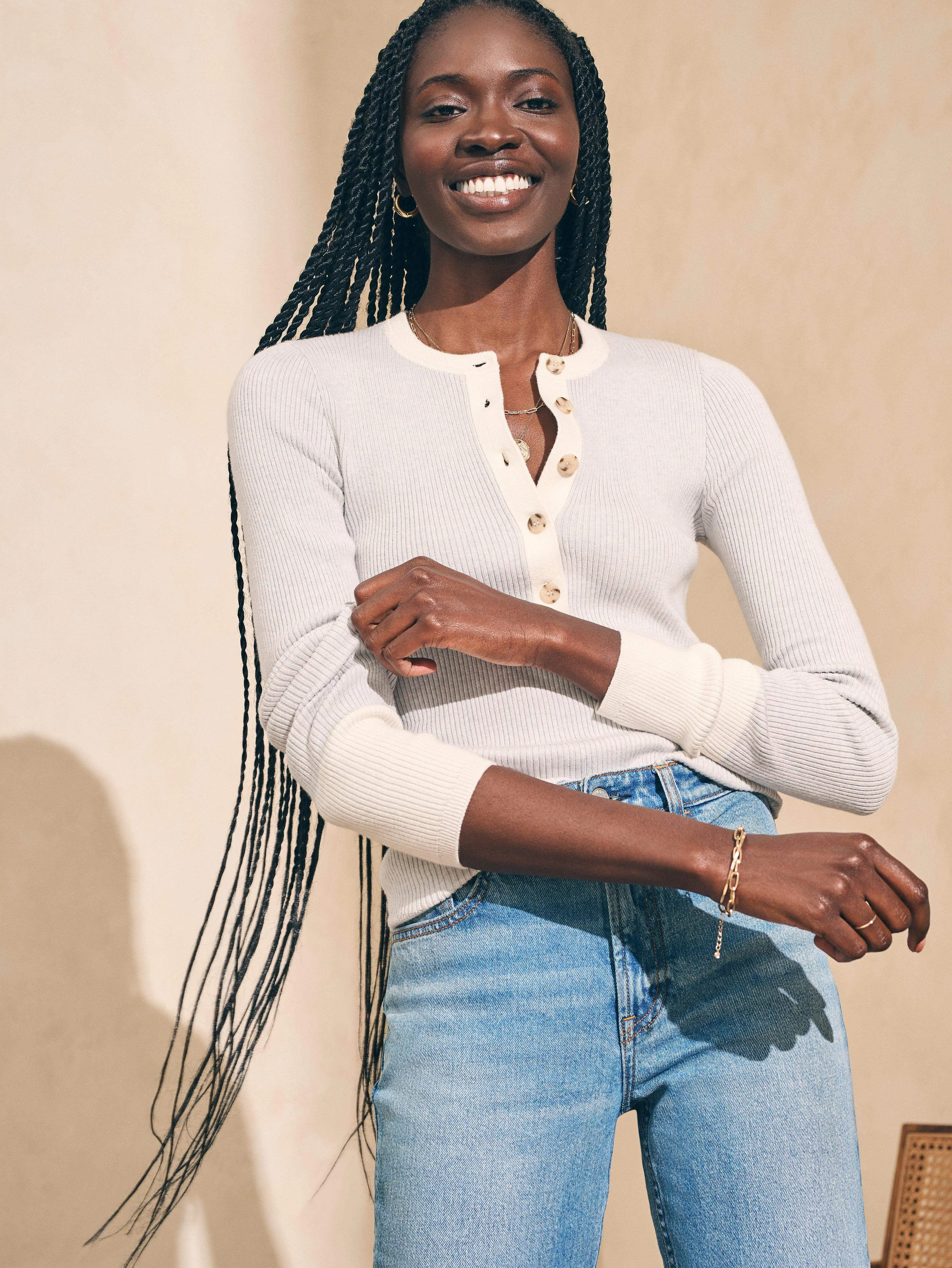 Mikki Henley - Neutral Colorblock
