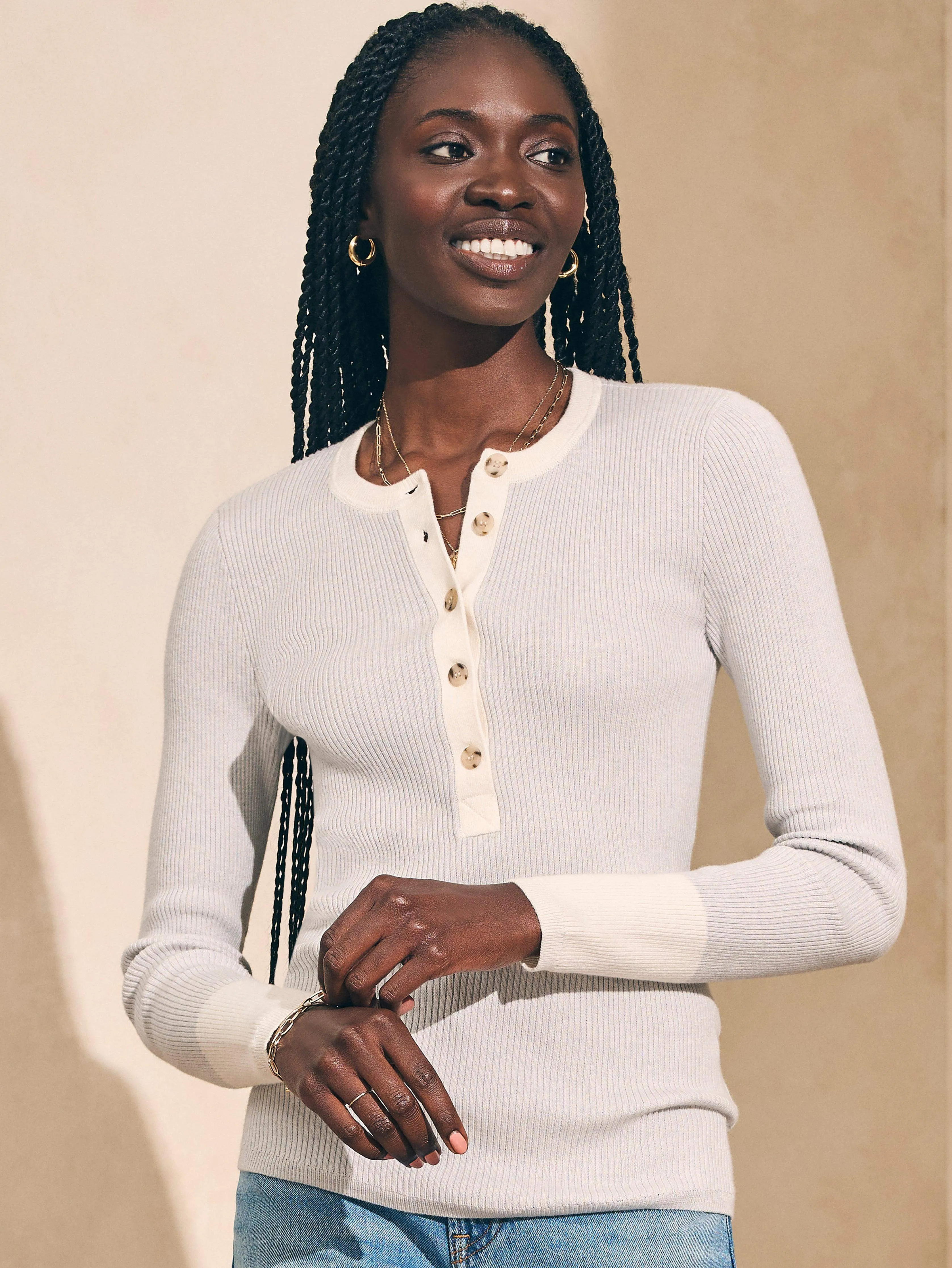 Mikki Henley - Neutral Colorblock