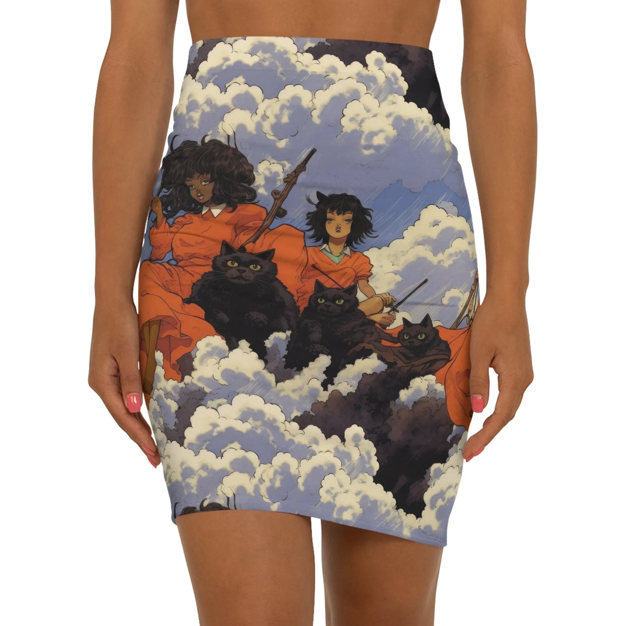 Mini Skirt - Teenage Witches Black Girl Magic