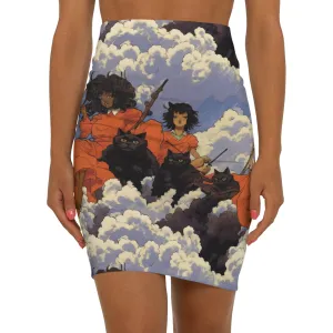 Mini Skirt - Teenage Witches Black Girl Magic
