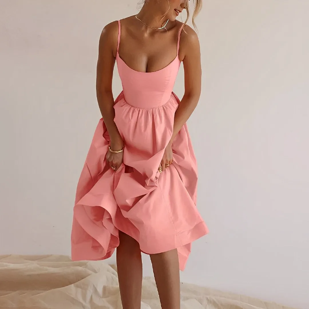Narelle® | Spaghetti Strap Puff Dress
