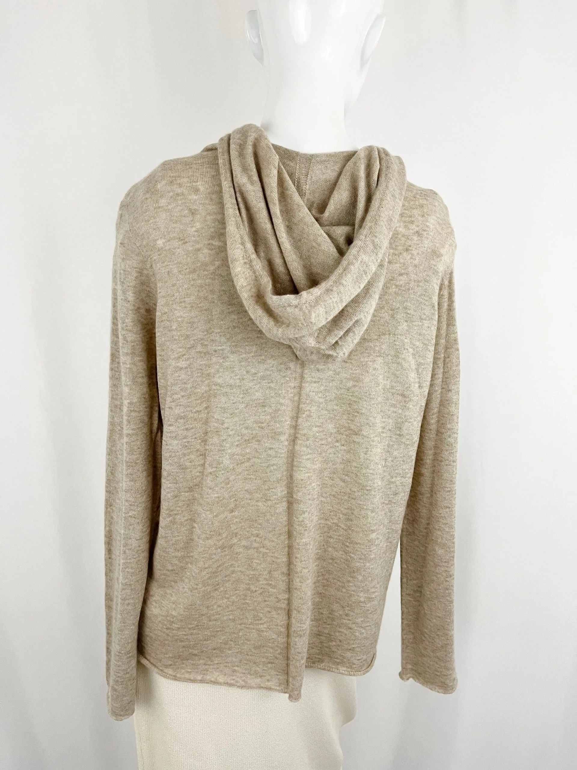 NEW  The Row Cashmere Hooded Sweater Size M