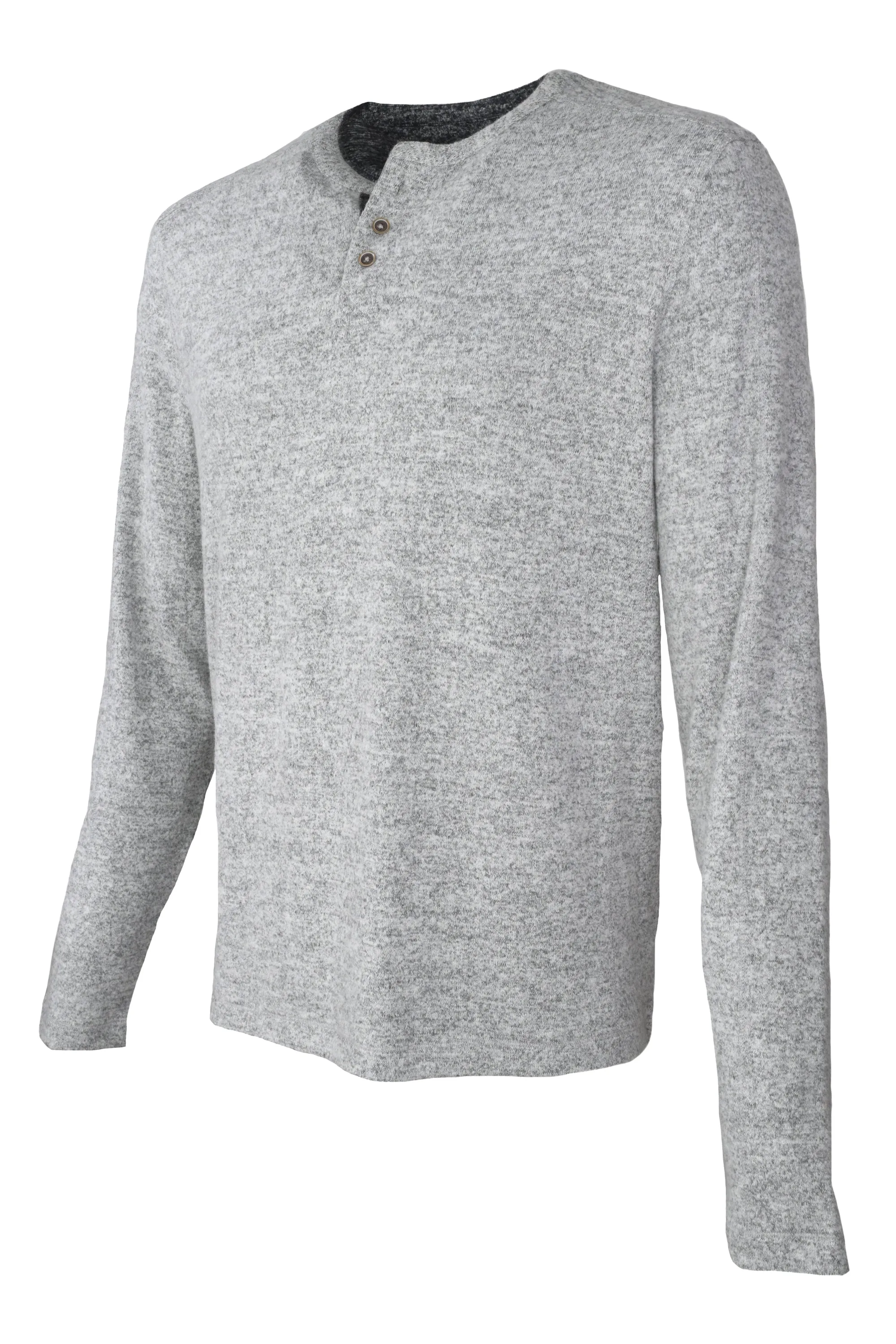 Nicoby Henley Sweater Gray