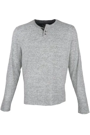 Nicoby Henley Sweater Gray