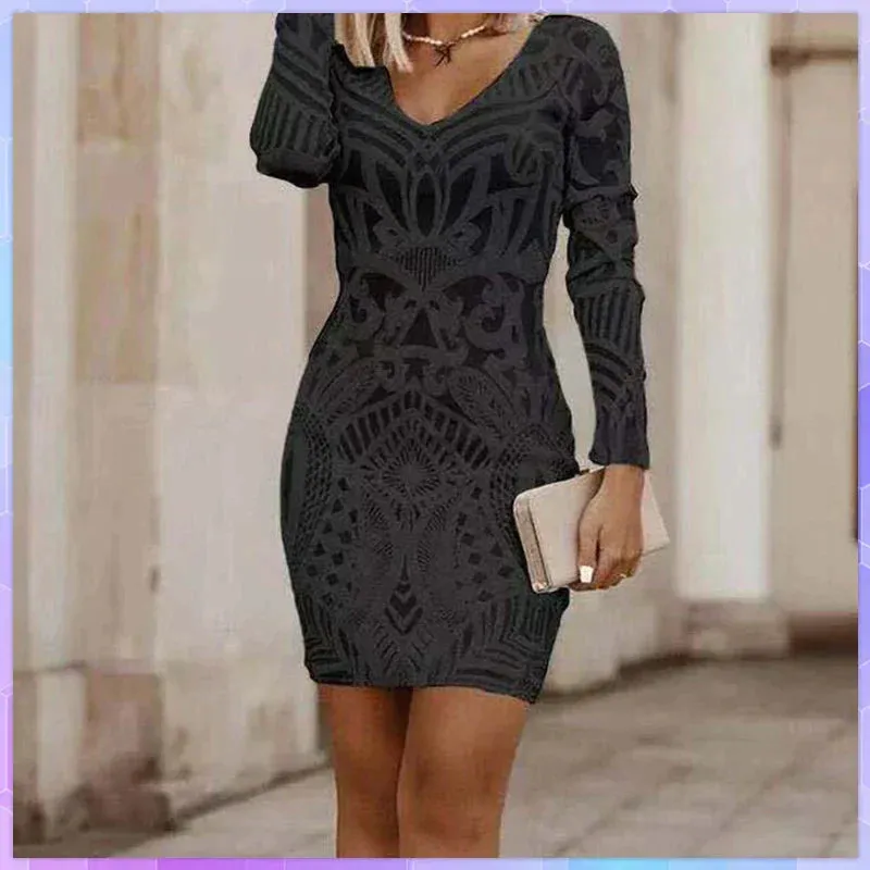 Oihana® | Mid-Length Dress With Seams