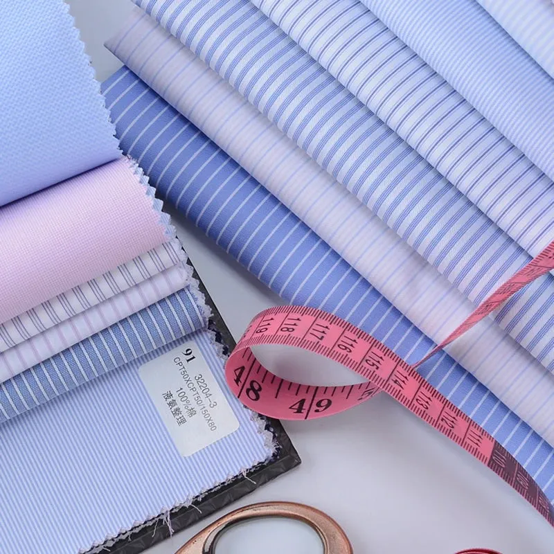 One line collar French cuffs men's long sleeved shirt British business slim fit 100% cotton multi color easy to care shirt men's