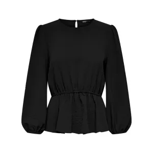 Only Black Polyester Shirt