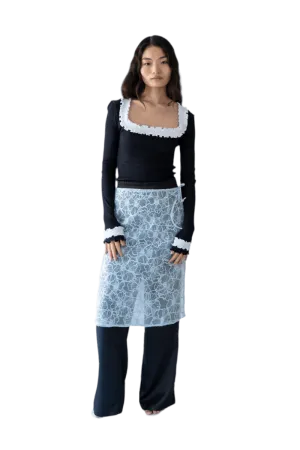 OpéraSPORT ALBA LONG SKIRT Ice Blue
