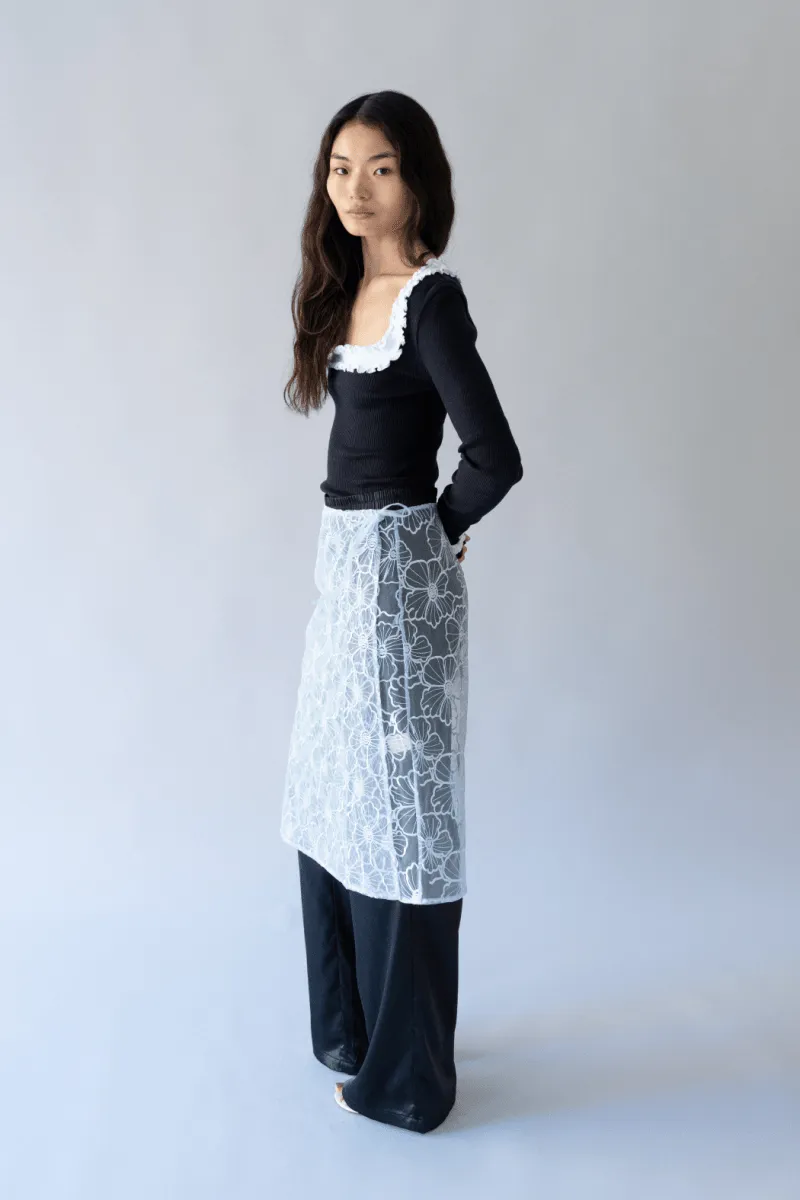 OpéraSPORT ALBA LONG SKIRT Ice Blue