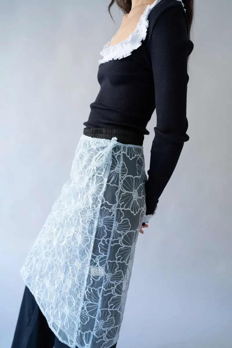 OpéraSPORT ALBA LONG SKIRT Ice Blue