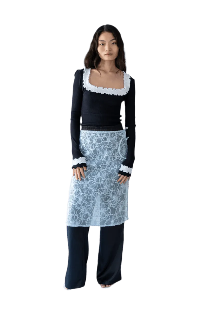 OpéraSPORT ALBA LONG SKIRT Ice Blue