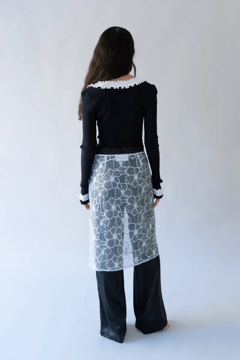 OpéraSPORT ALBA LONG SKIRT Ice Blue