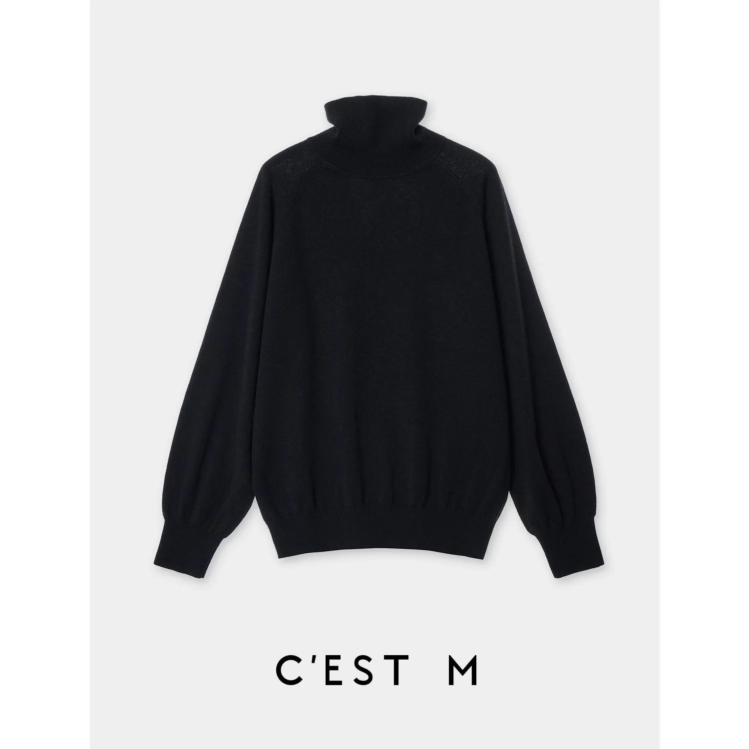 Oversized Turtleneck Sweater