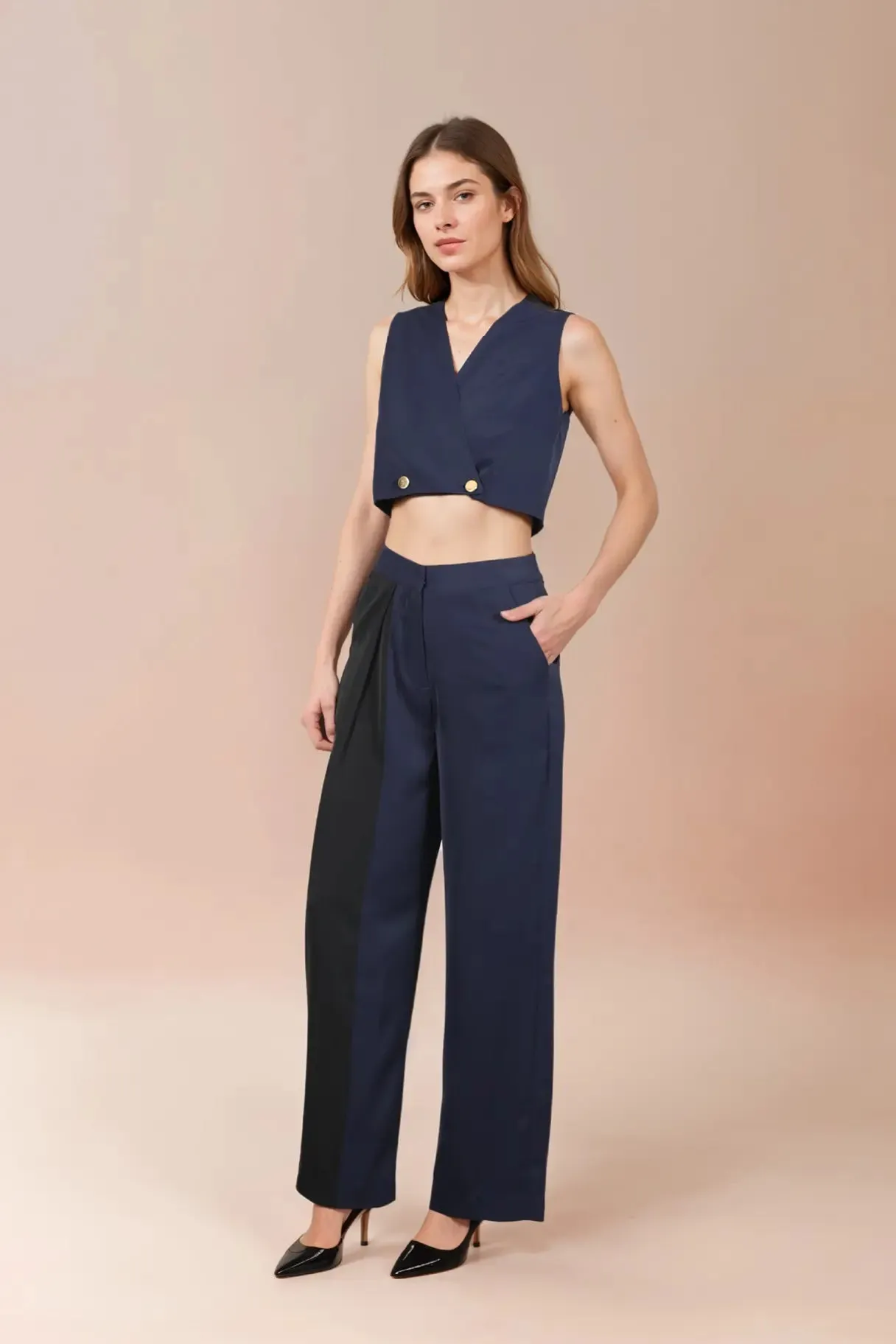 Periwinkle Crop Top
