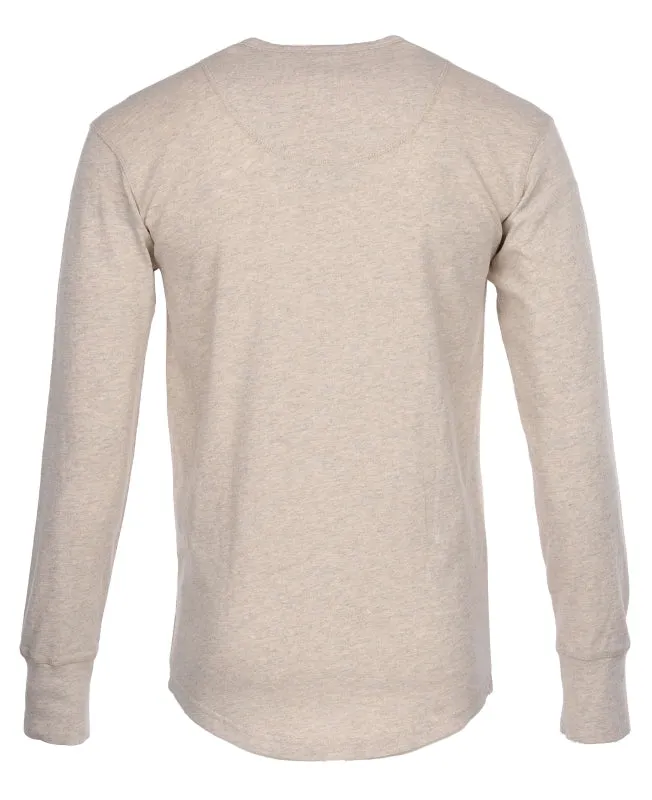 Pike Brothers - Longsleeve '1927 Henley Shirt Ecru'