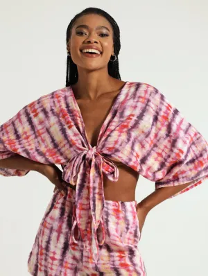 Printed Kimono