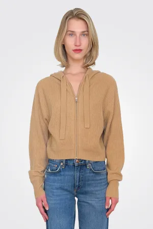 Raja Stitchy Hoodie - Camel