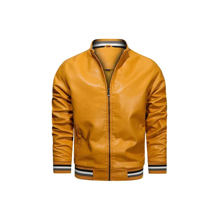 Road Racer Motorcycle Streetwear Original Leather Jacket