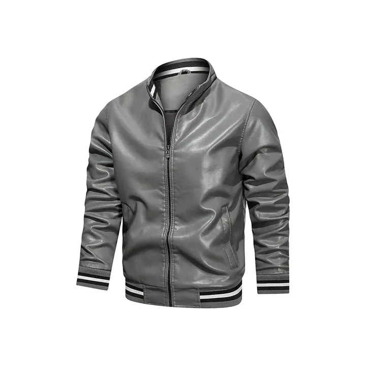 Road Racer Motorcycle Streetwear Original Leather Jacket