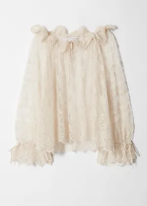 Ruffle Lace Blouse