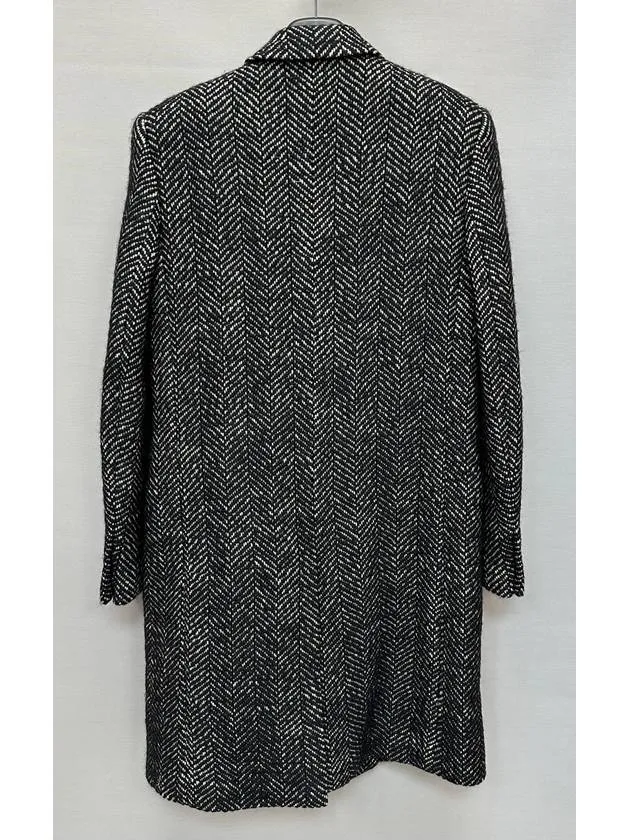 Saint Door-to-door delivery breasted Technologically advanced Double Laurent coat 40