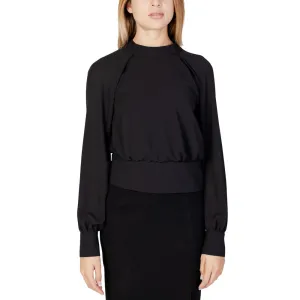 Sandro Ferrone Black Polyester Shirt