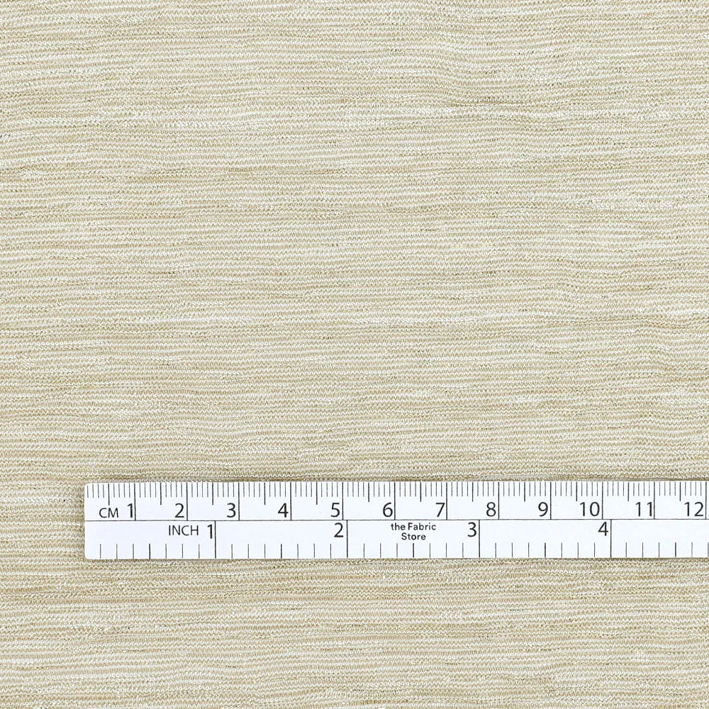 Shimmer Crinkle Knit - Citrine
