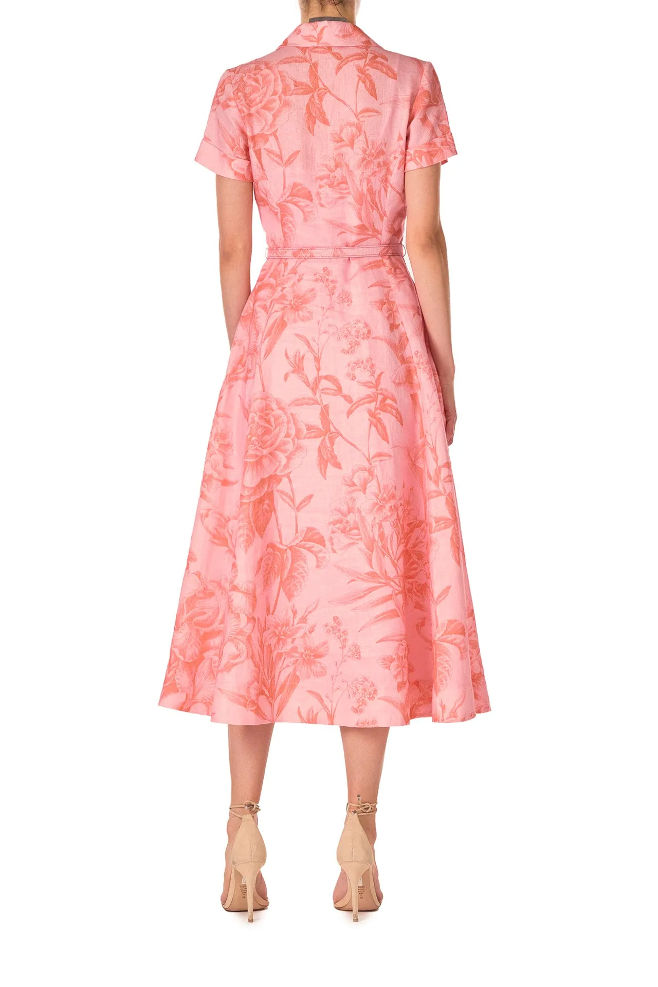 Short Sleeve A-line Dress
