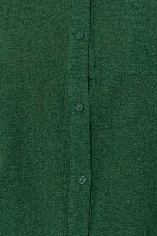 Short Sleeve Button Down Blouse, Gilli