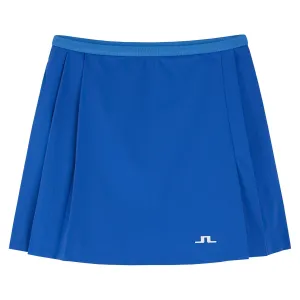 Sierra Pleat Skirt Lapis Blue