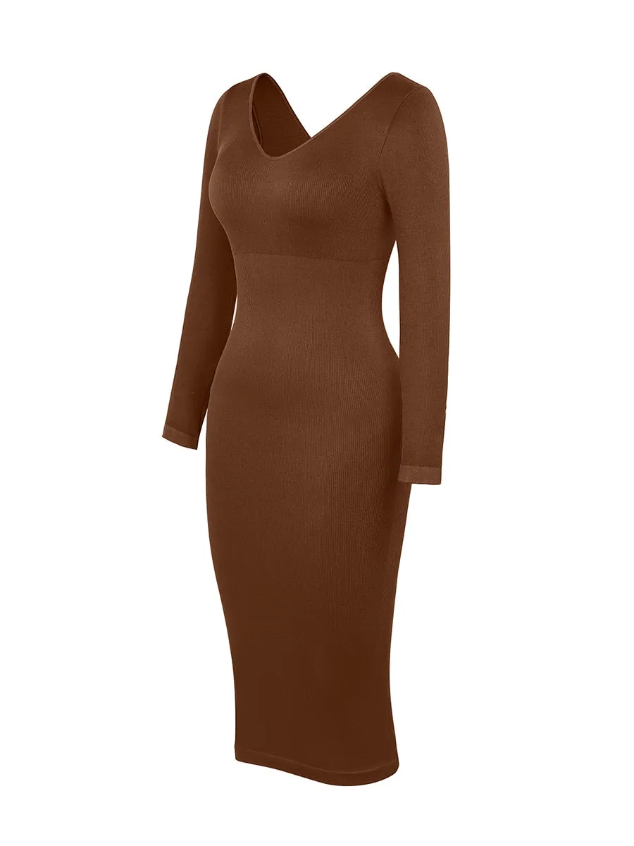 SleekSpeak: Stellar Silhouette Sculptor Dress by BHG Essentials
