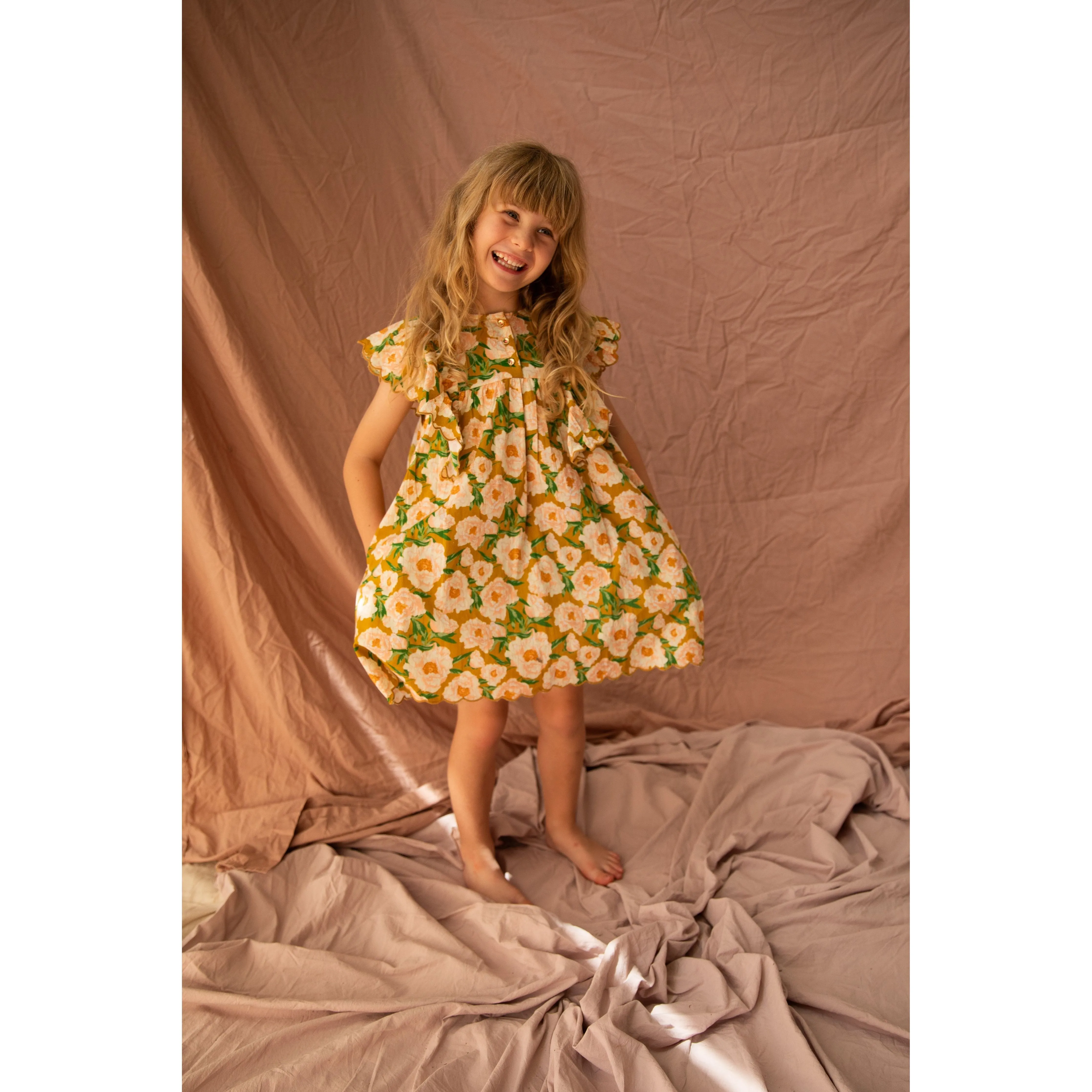 Sophia Dress-Soiree Bouquet Strawberry Sundae