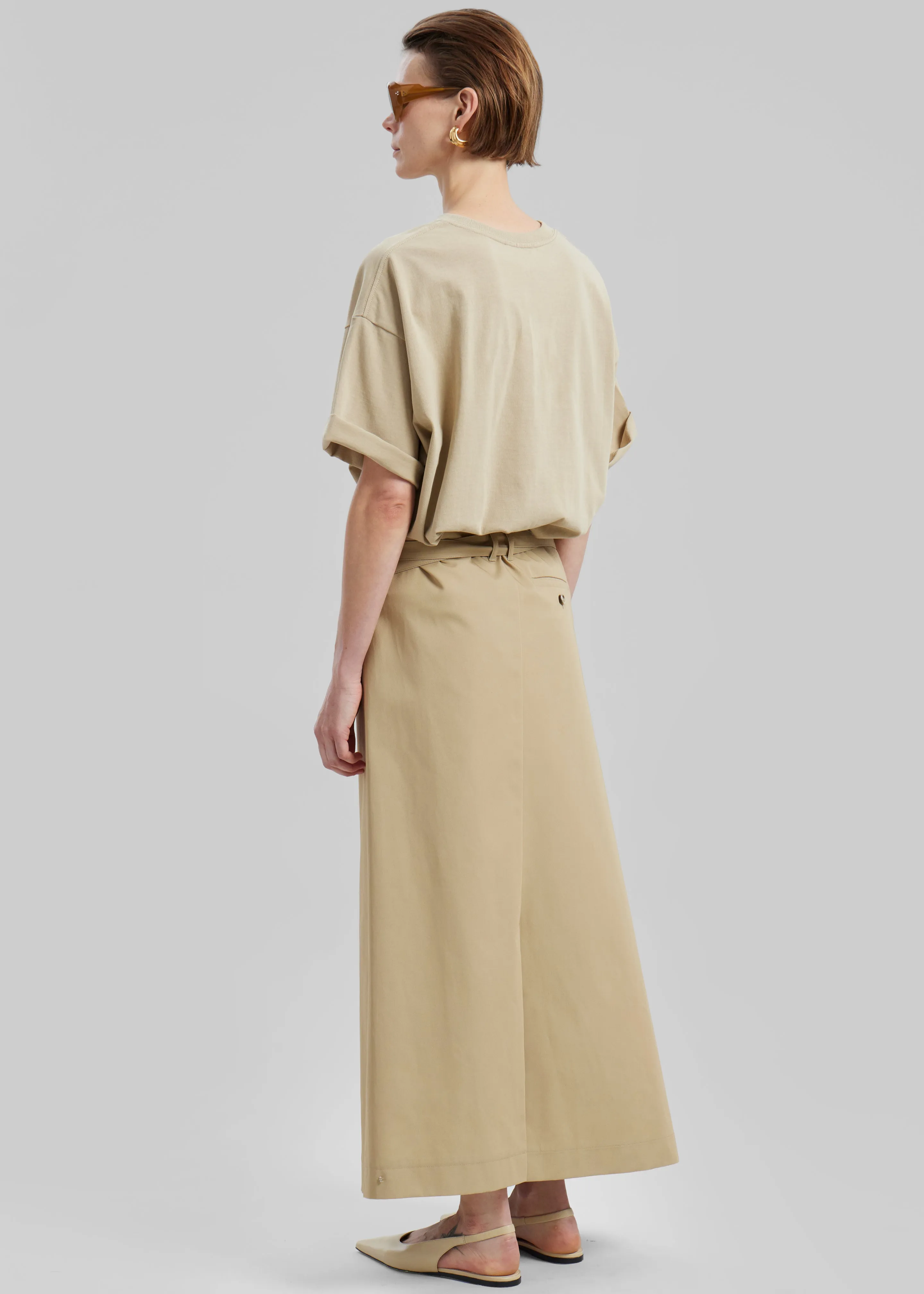 Sportmax Deserto Skirt - Beige