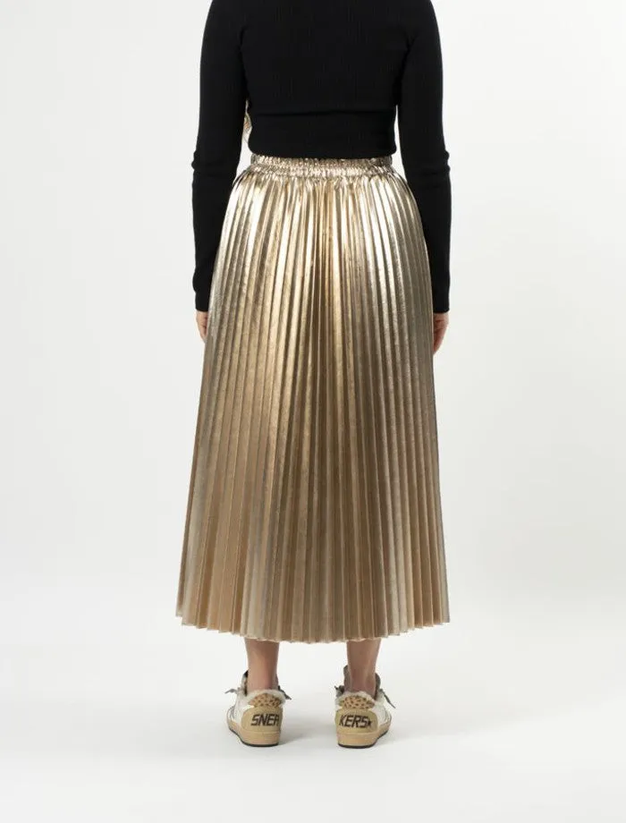 Stella   Gemma Casete Skirt | Gold